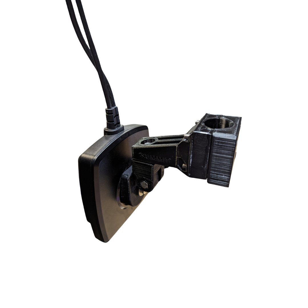 Humminbird Mega Live Mount Trolling Motor / Clamp Installation with