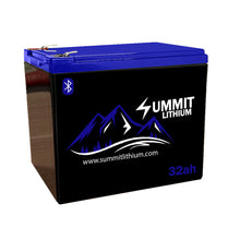 Load image into Gallery viewer, 32AH NMC Lithium ION Battery With Charger and Bluetooth