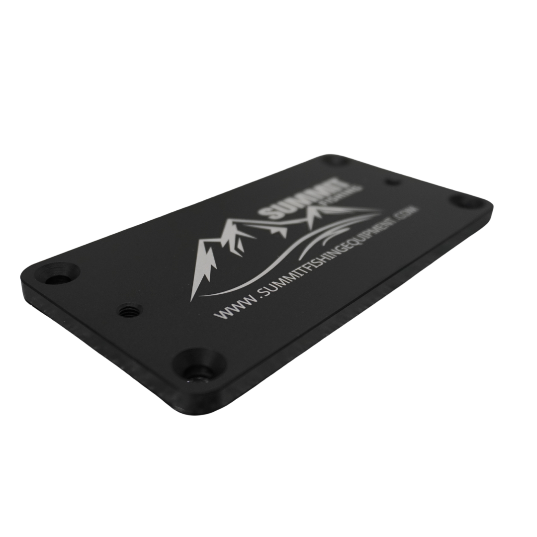 LS Max Base Plate | Track-Free Boat Mount Plate | Summit Fishing Equipment