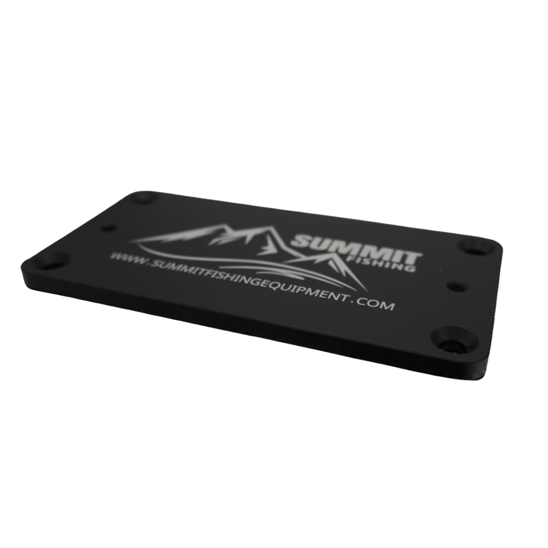 LS Max Base Plate | Track-Free Boat Mount Plate | Summit Fishing Equipment
