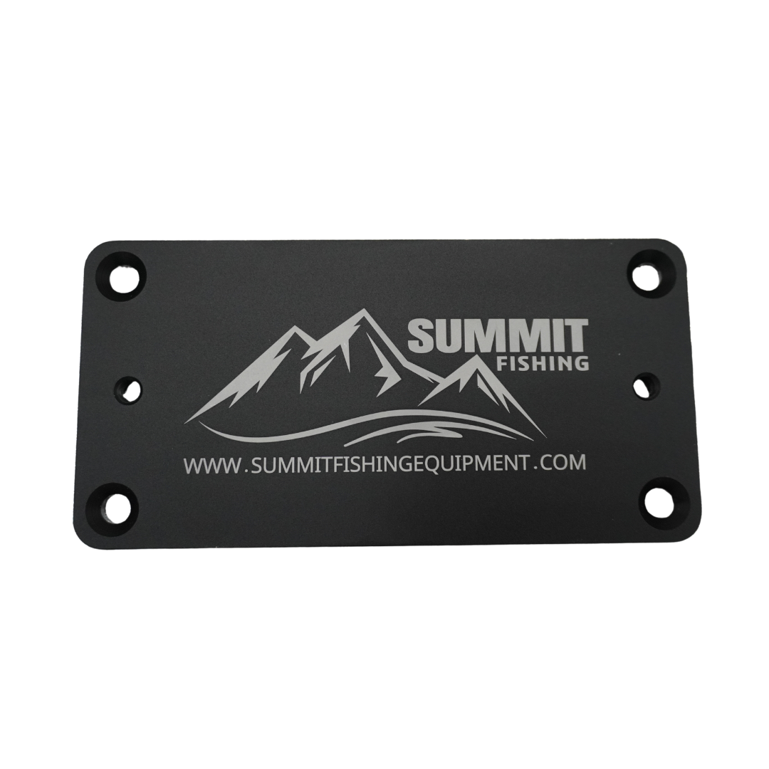LS Max Base Plate | Track-Free Boat Mount Plate | Summit Fishing Equipment
