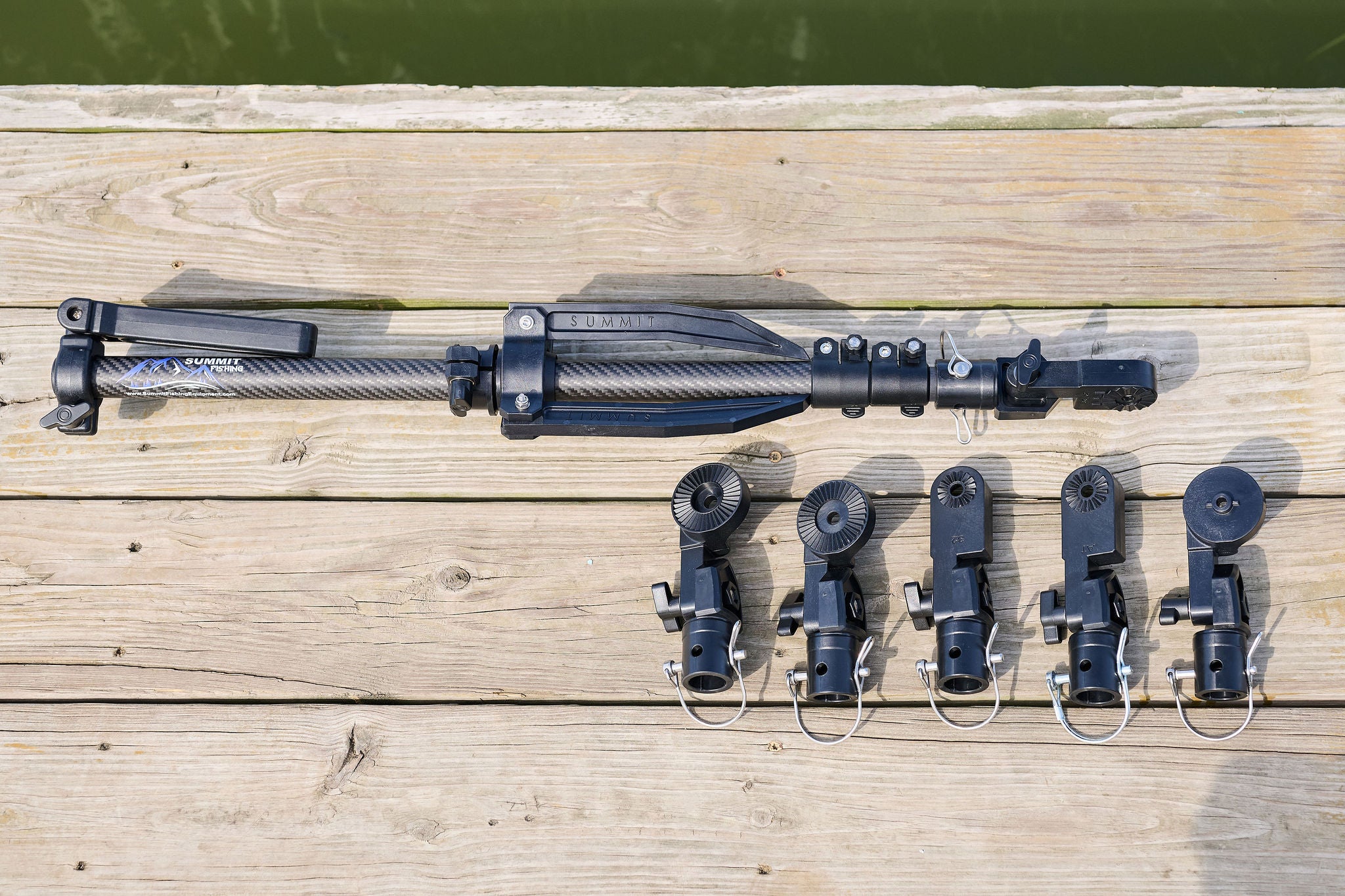 FFS Carbon Fiber Transducer Pole with Ice Mount Combo – Summit