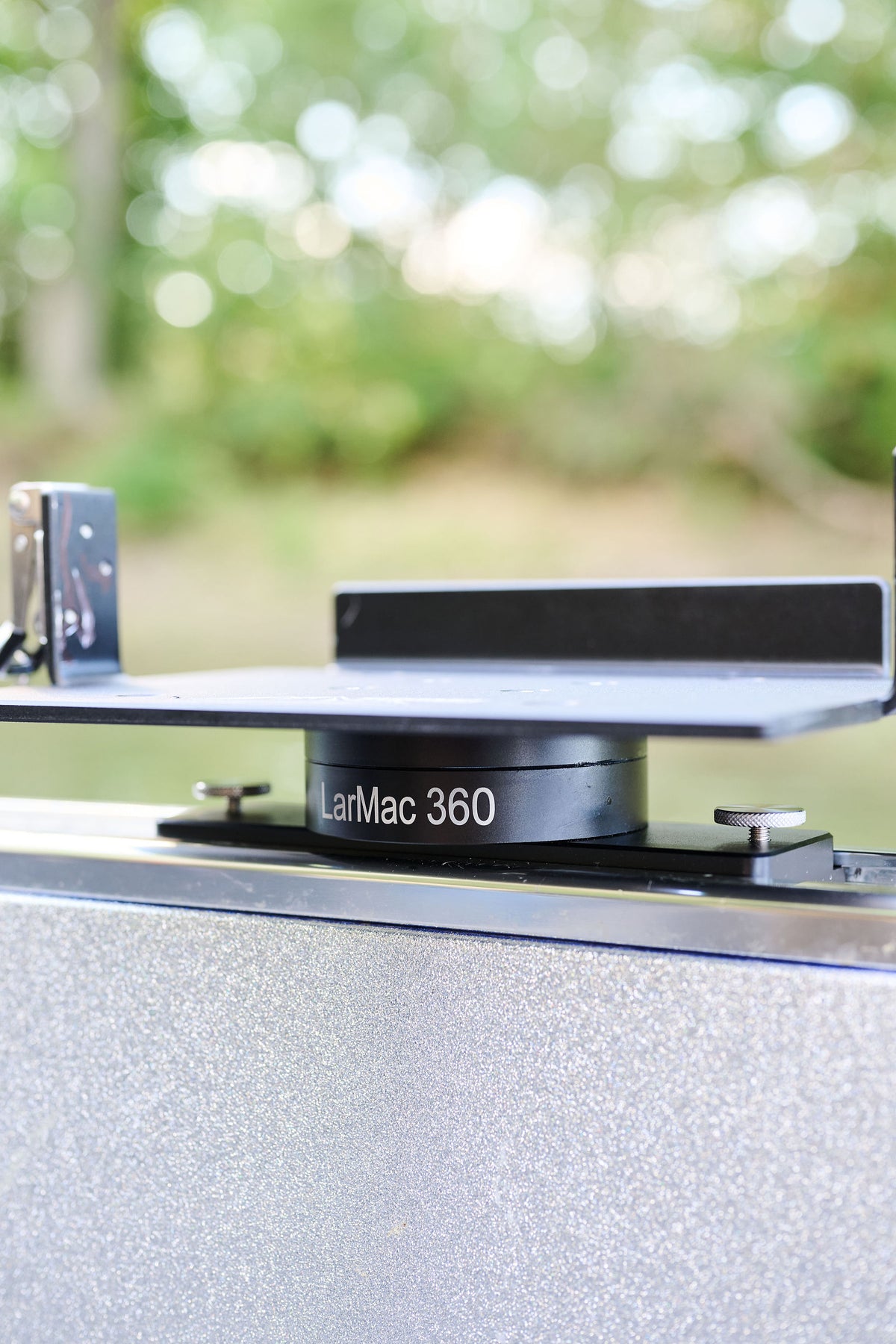 Track Machine Rotating Larmac 360 Rotating Track Mounting System | Summit Fishing Equipment