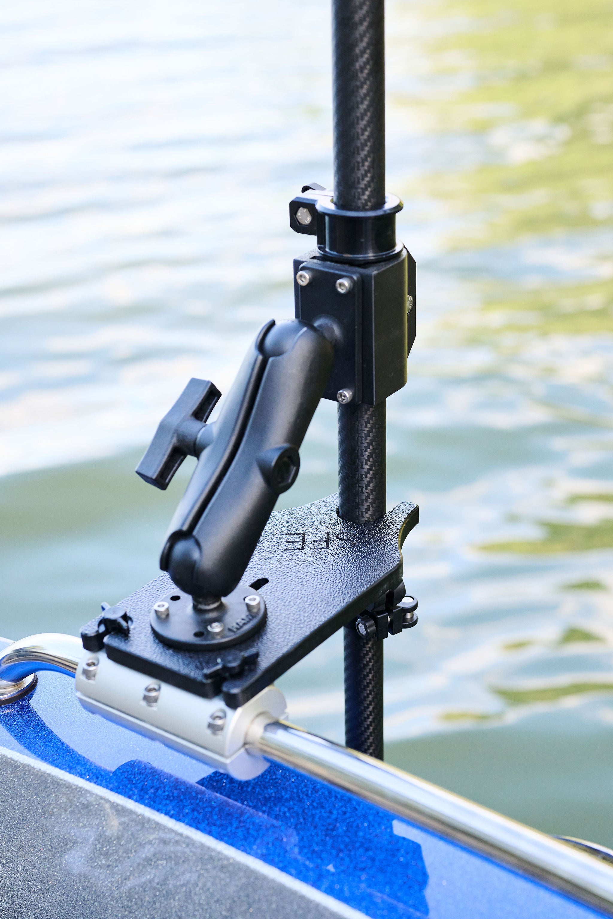 fishing rod holder rail mount Cisco Sonar Rail Mount | Forward Facing Sonar Mount System
