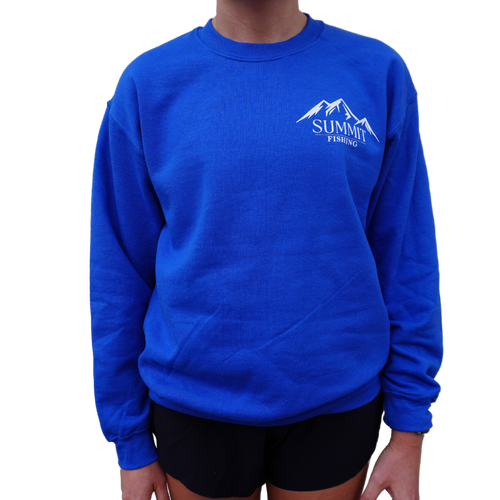 Unisex Blue Crewneck