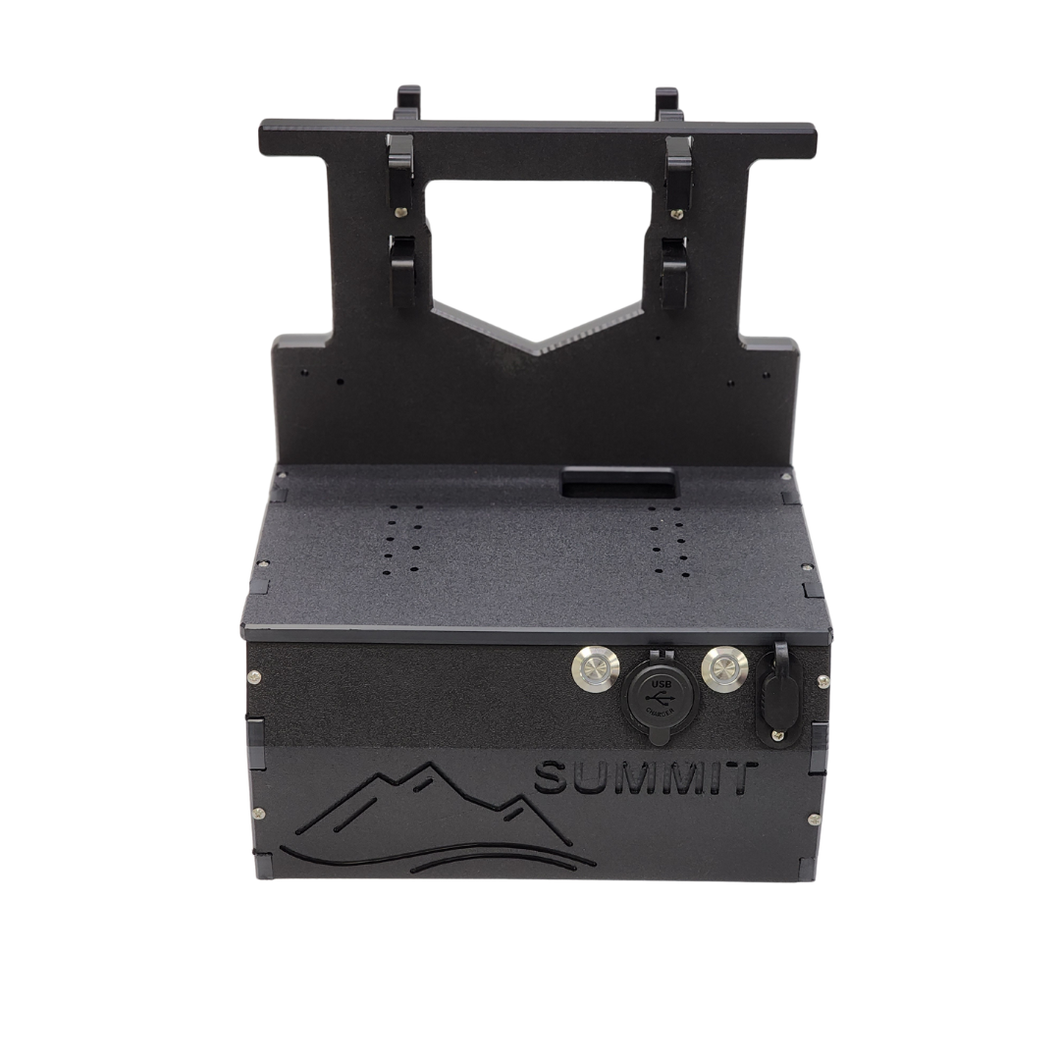 Summit CNC Machined Heavy Duty Shuttle For Garmin, Lowrance, and