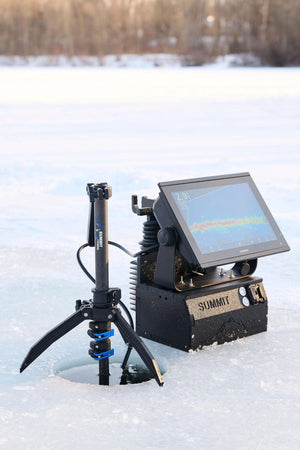 FFS Carbon Fiber Transducer Pole with Ice Mount Combo